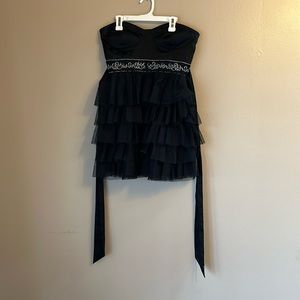 Strapless dress